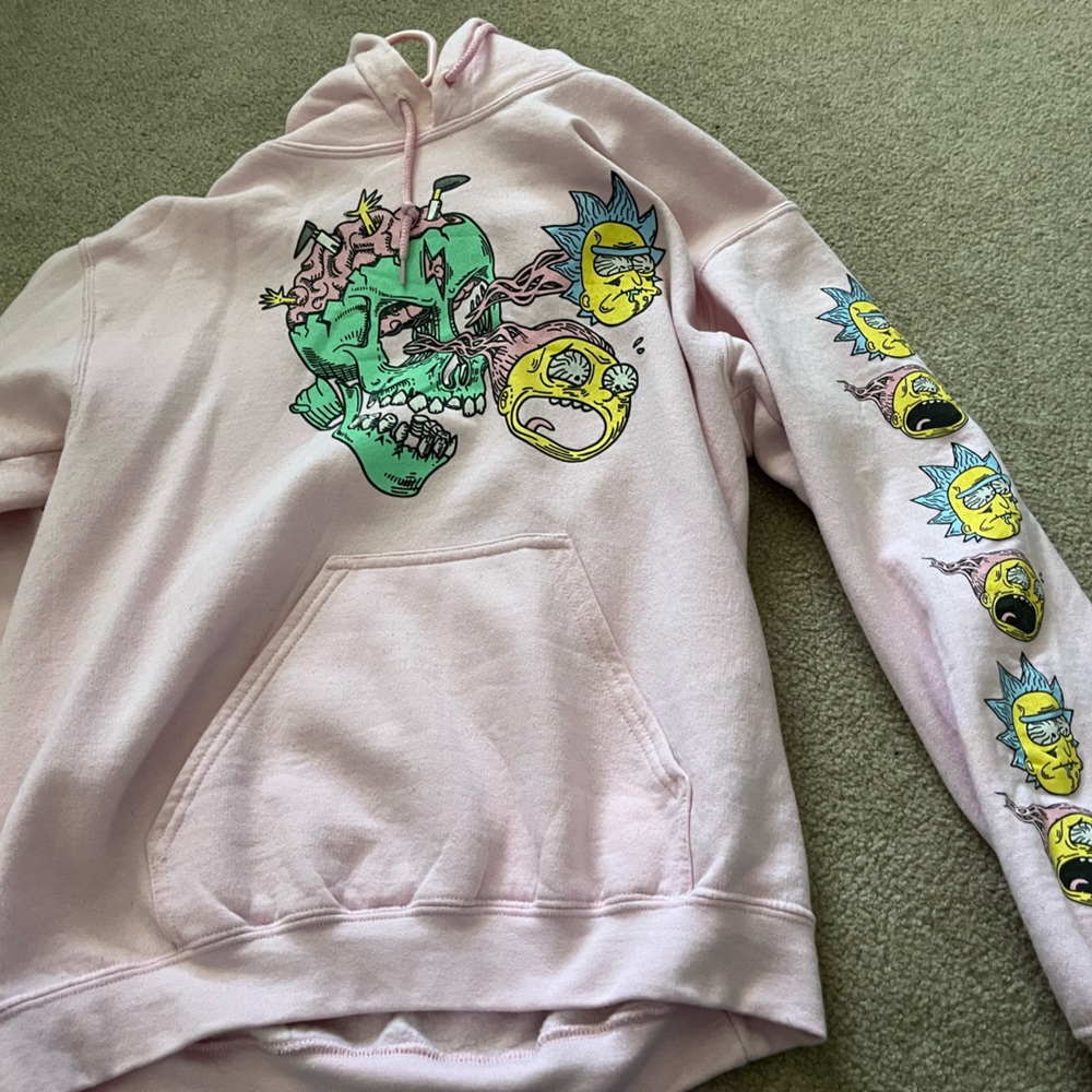 Men’s SMALL Rick and Morty Sweatshirt